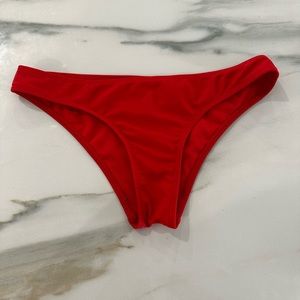 Hollister’s red swim bottoms size XS in great condition